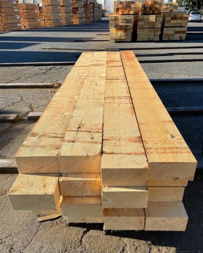 4x8 Yellow Cedar Appearance Grade Timbers IMG